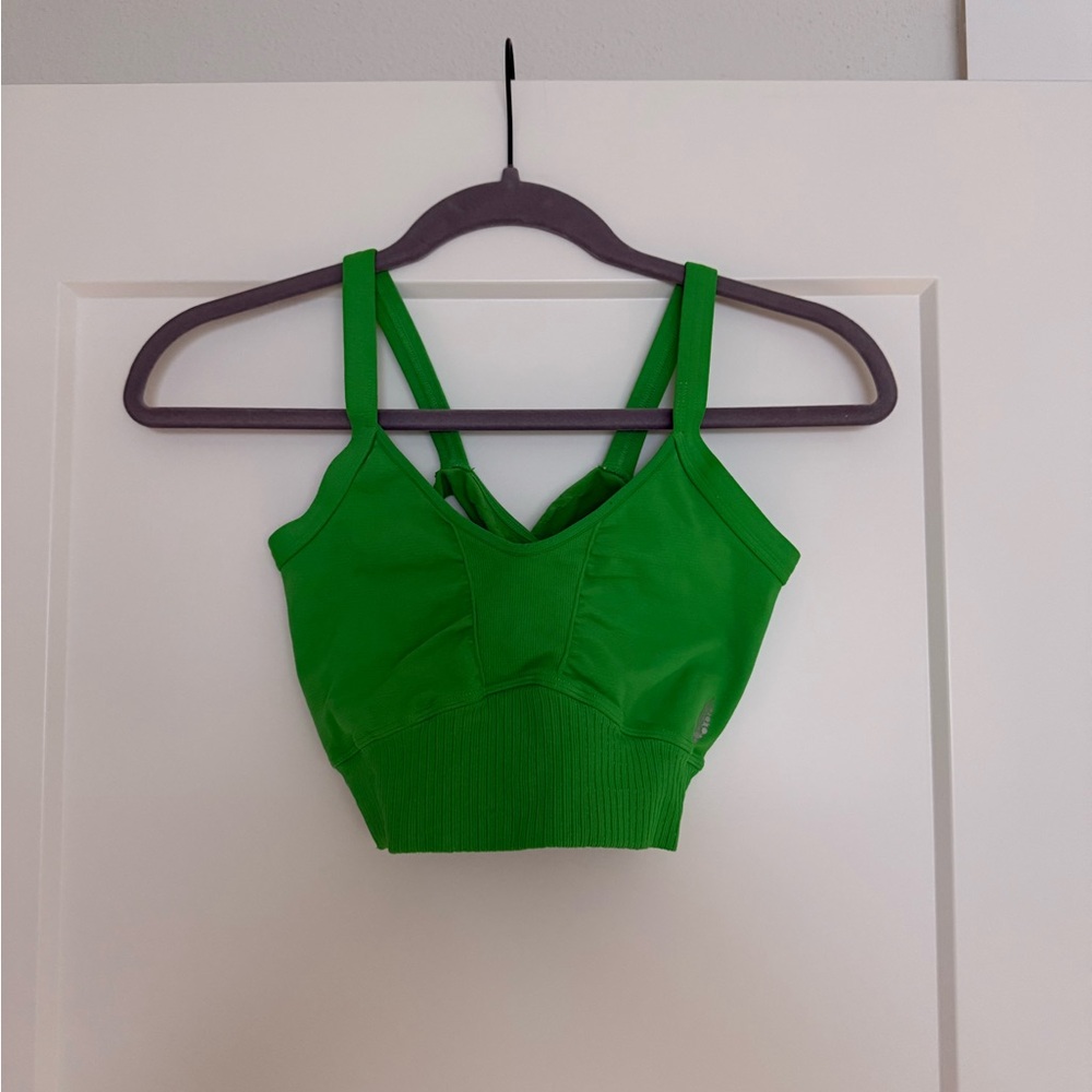 NWOT Free People Good Karma Scoop Neck Bra